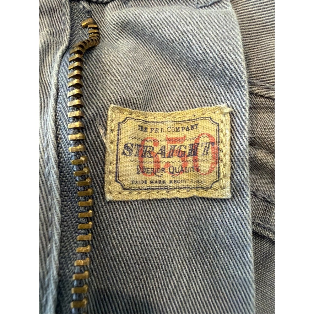 Polo Ralph Lauren Mens 650 Straight Leg Chino Slate Blue Gray Cotton Pants 36x32 - Picture 8 of 16